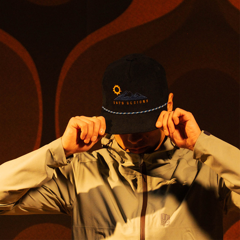Corduroy Trucker Hat - Alpine View - Final Sale