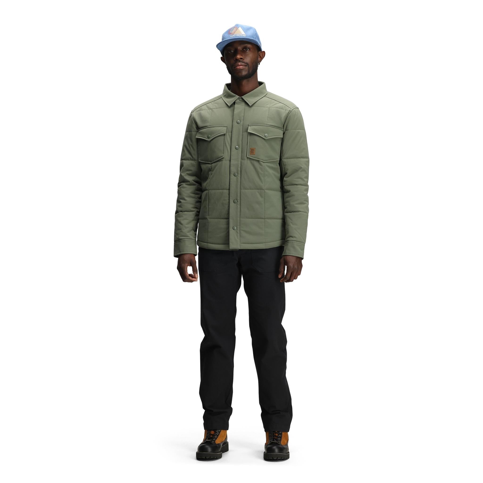 Puffer Shirt Jacket - Men's - Final Sale