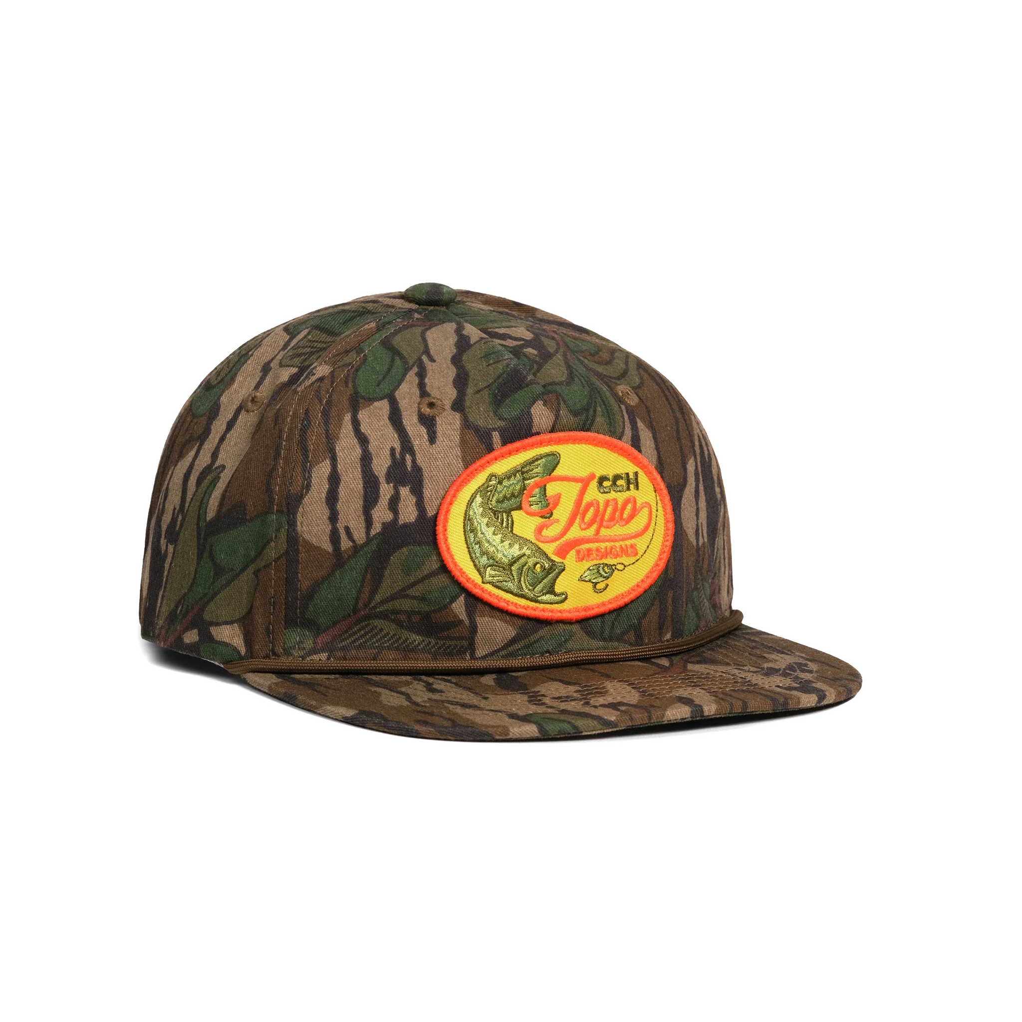 Topo Designs x CCH x Pine Printshop Rope Cap