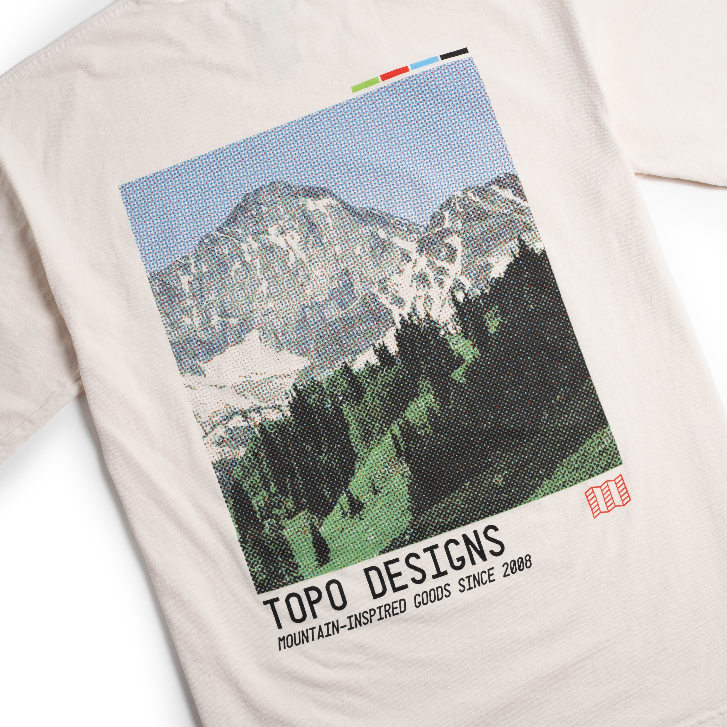Topo Designs x Pine Printshop Halftone Tee