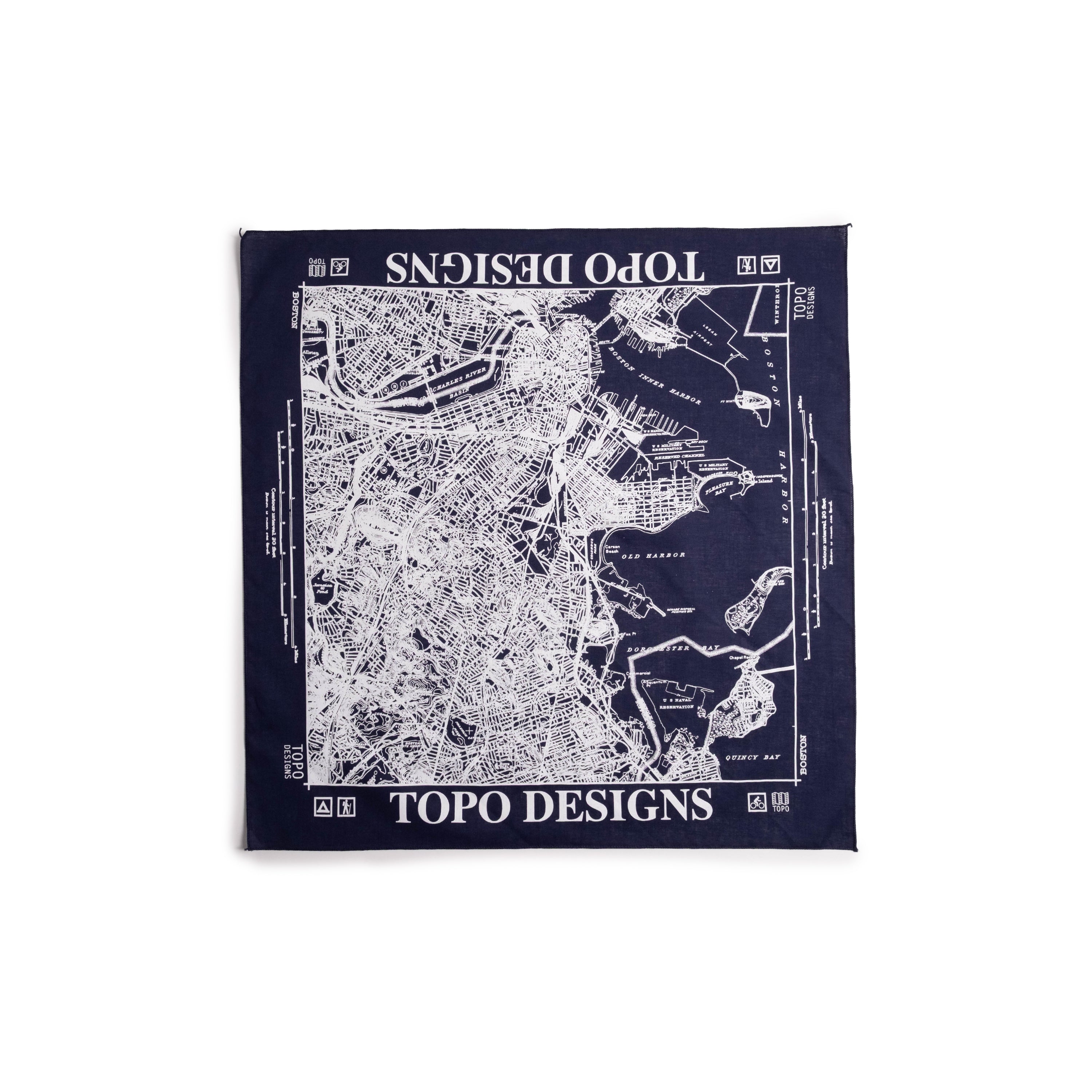Topo Designs x Pine Printshop Local Bandana