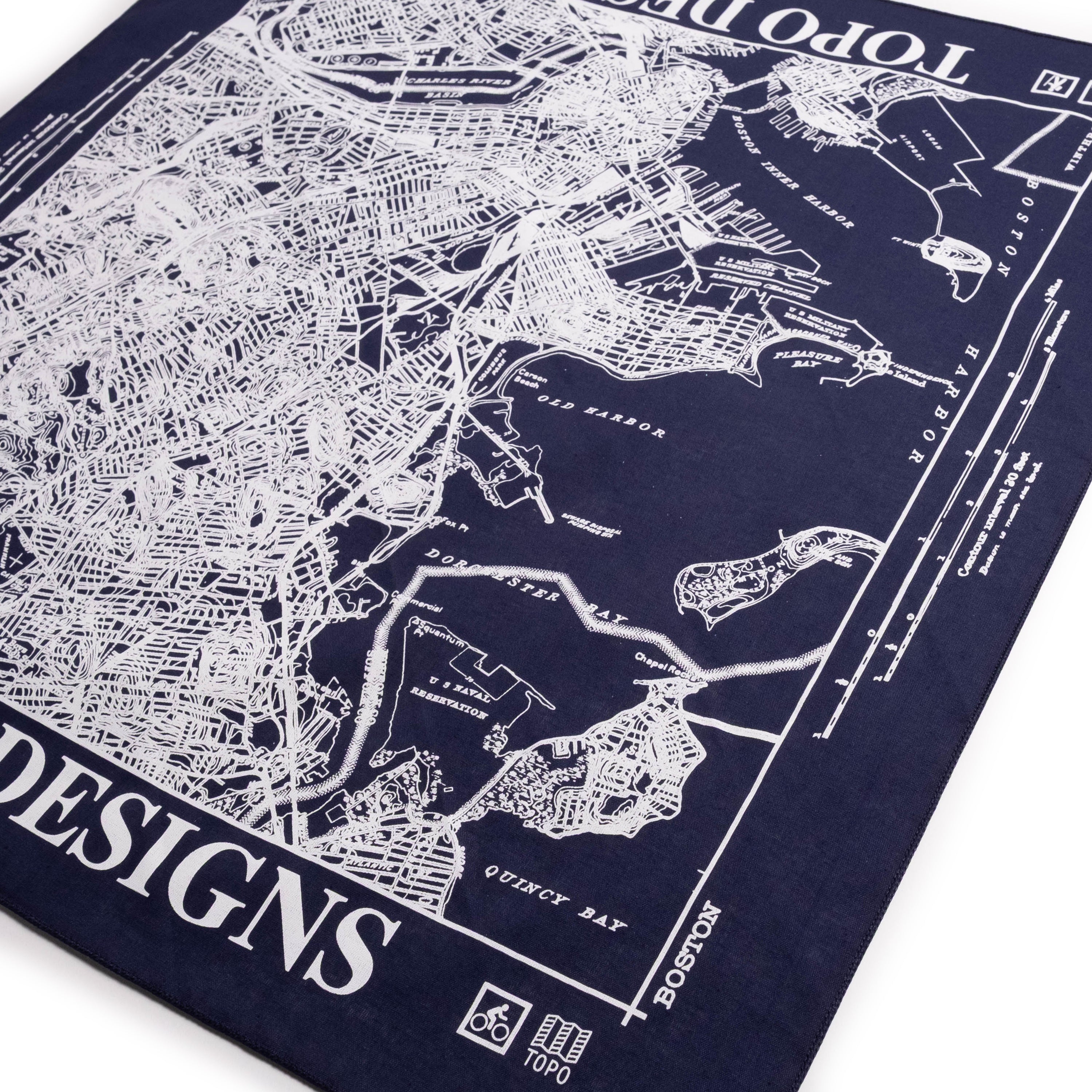 Topo Designs x Pine Printshop Local Bandana