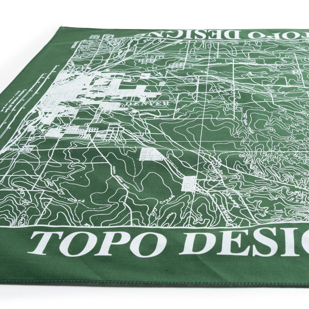 Topo Designs x Pine Printshop Local Bandana