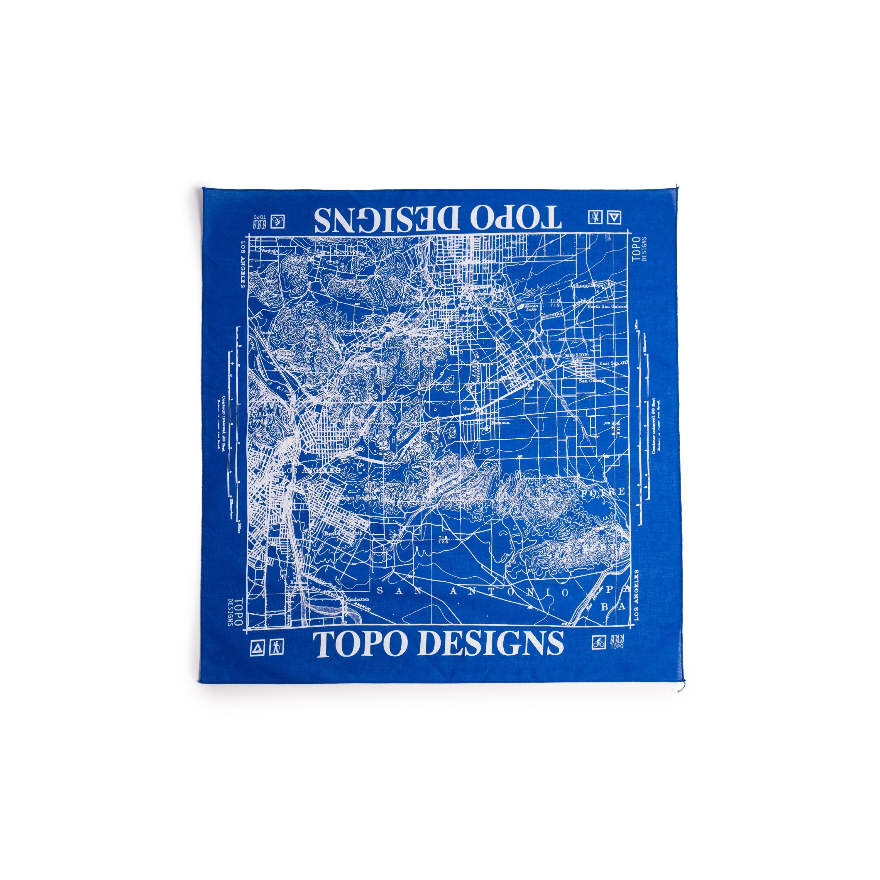 Topo Designs x Pine Printshop Local Bandana
