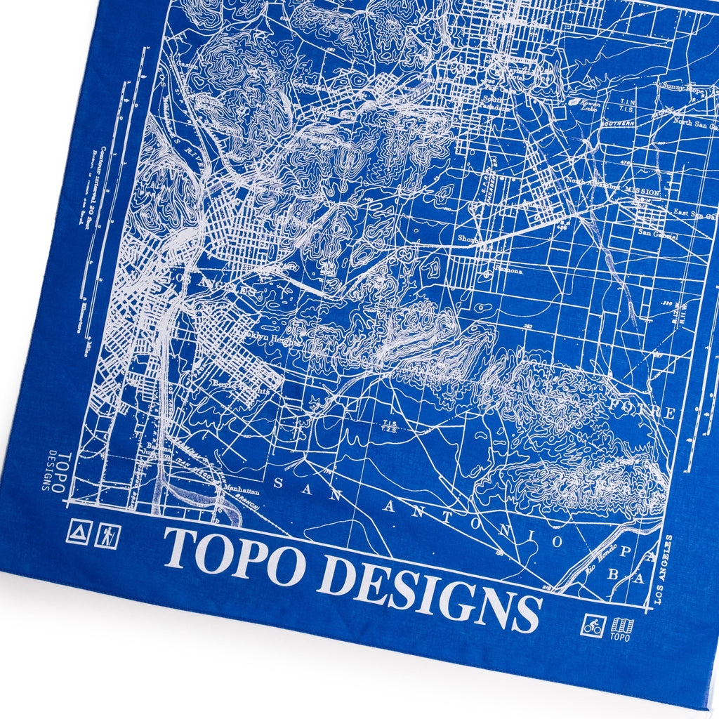 Topo Designs x Pine Printshop Local Bandana