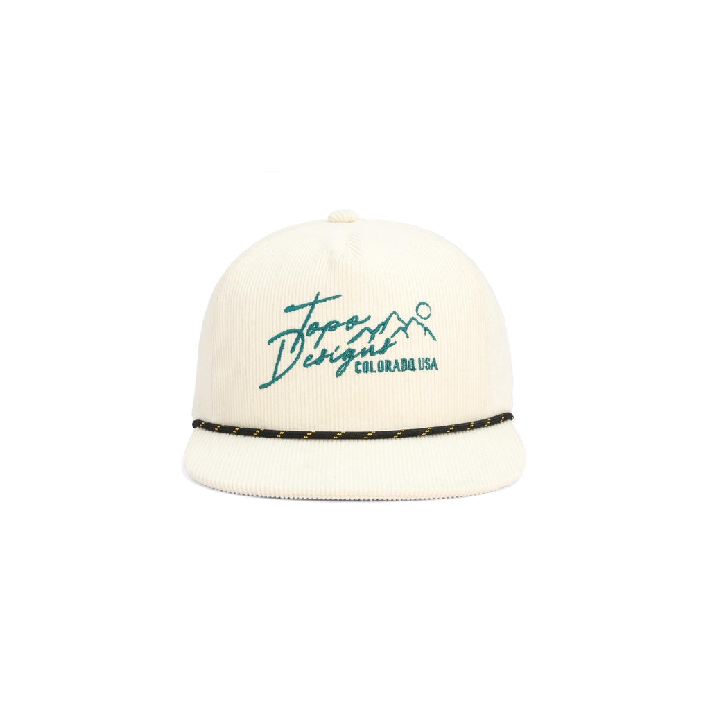 Corduroy Trucker Hat - Topo Script - Final Sale