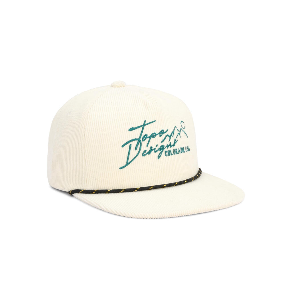 Corduroy Trucker Hat - Topo Script - Final Sale