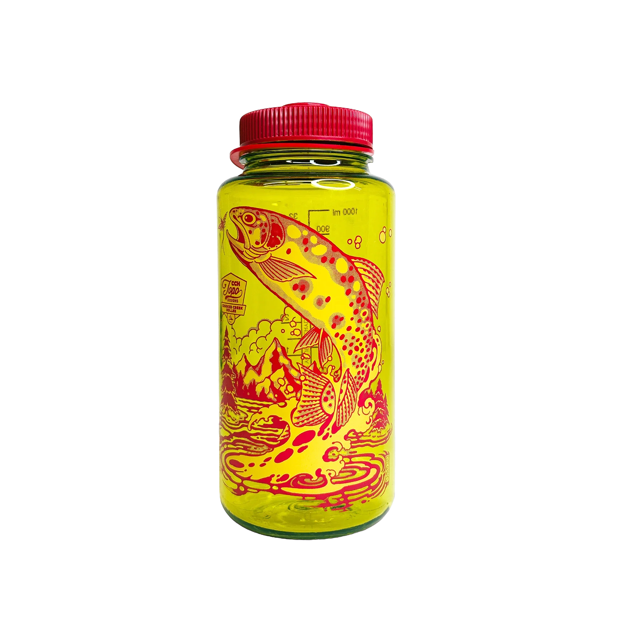 Topo Designs x CCH x Pine Printshop Nalgene Water Bottle - 32 oz