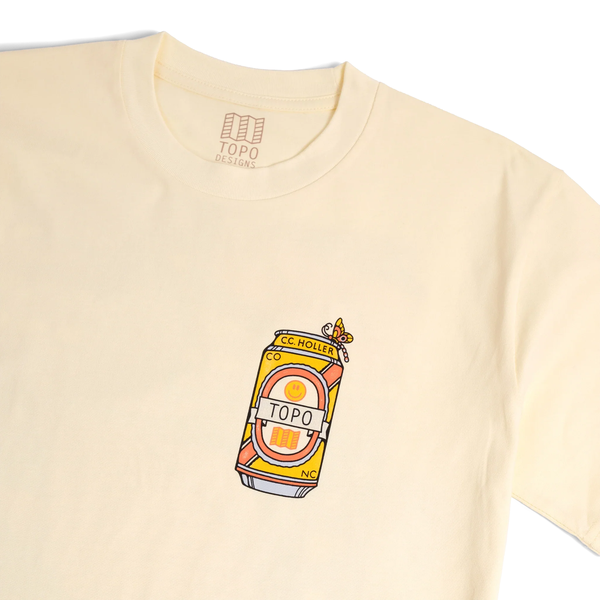 Topo Designs x CCH x Pine Printshop Urban Angler Tee