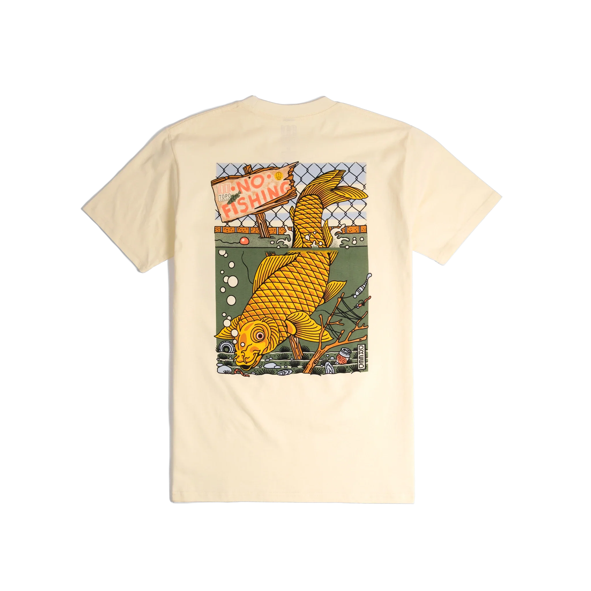 Topo Designs x CCH x Pine Printshop Urban Angler Tee