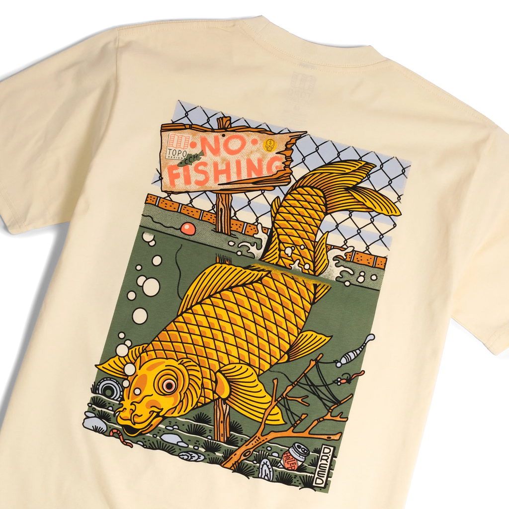 Topo Designs x CCH x Pine Printshop Urban Angler Tee