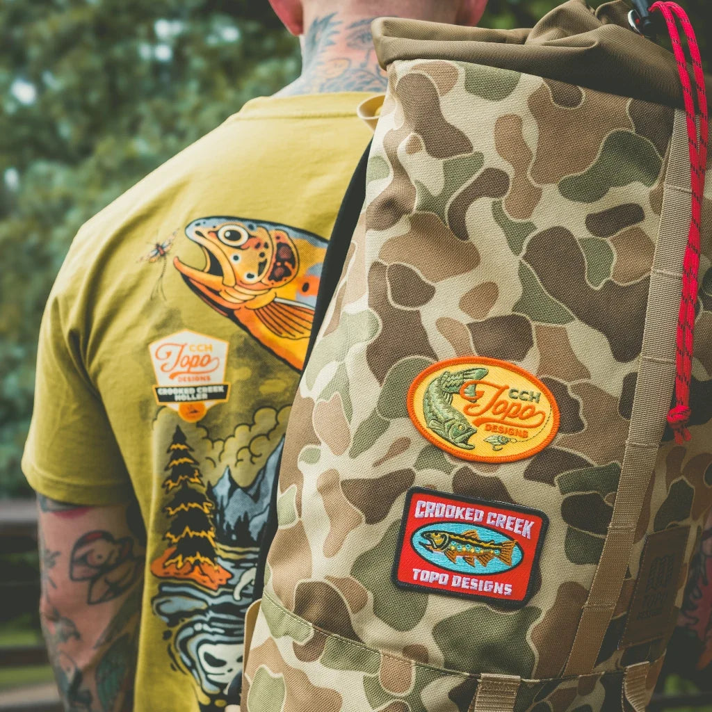 Topo Designs x CCH x Pine Printshop Patch 2-pack