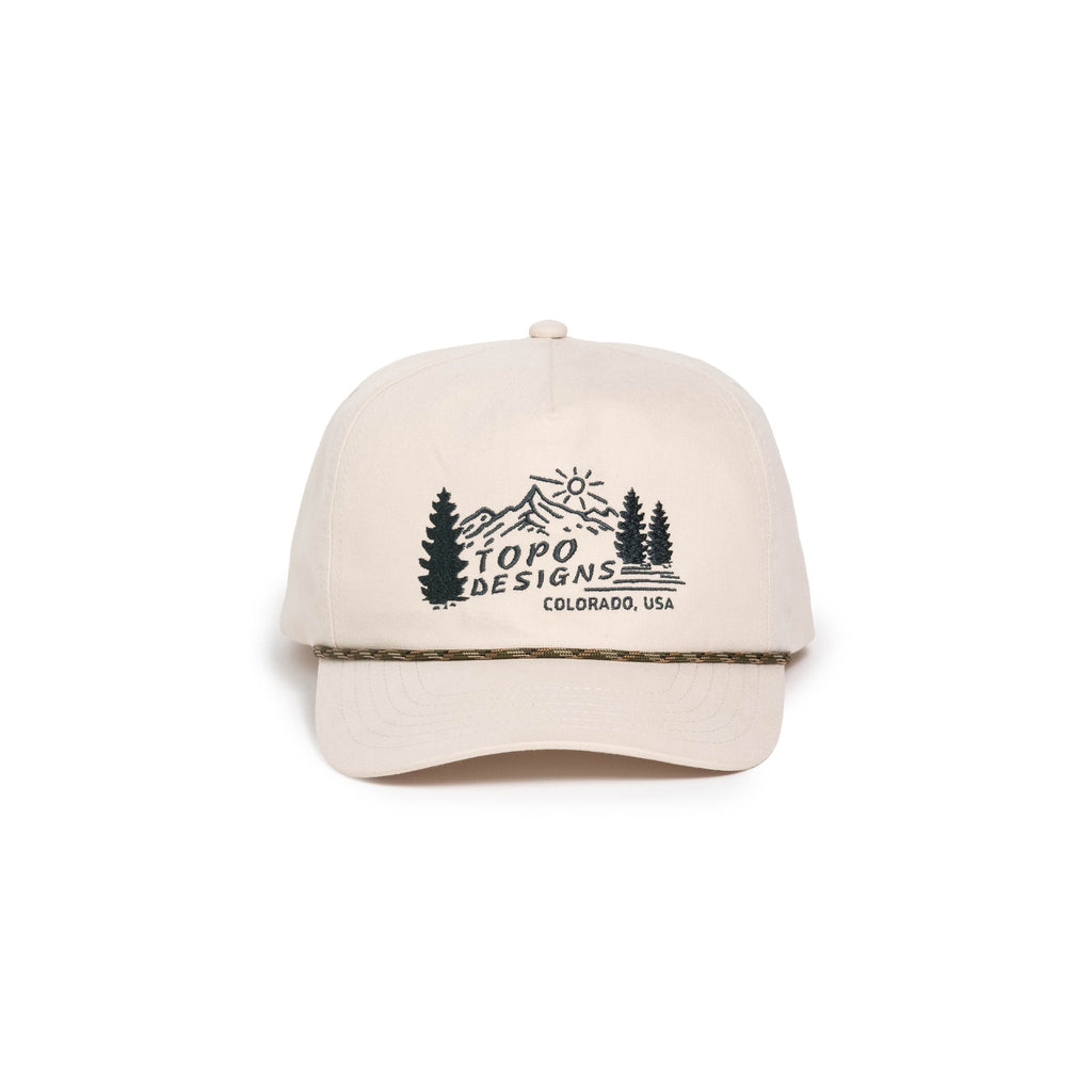 Twill Rope Cap - Mountain Scene - Final Sale