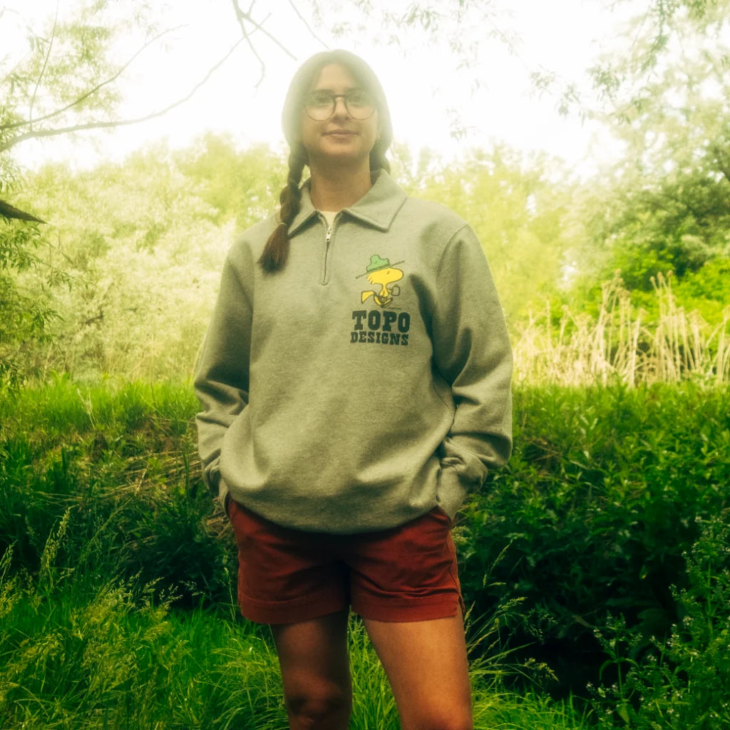 Topo Designs x TSPTR Woodstock 1/4 Zip