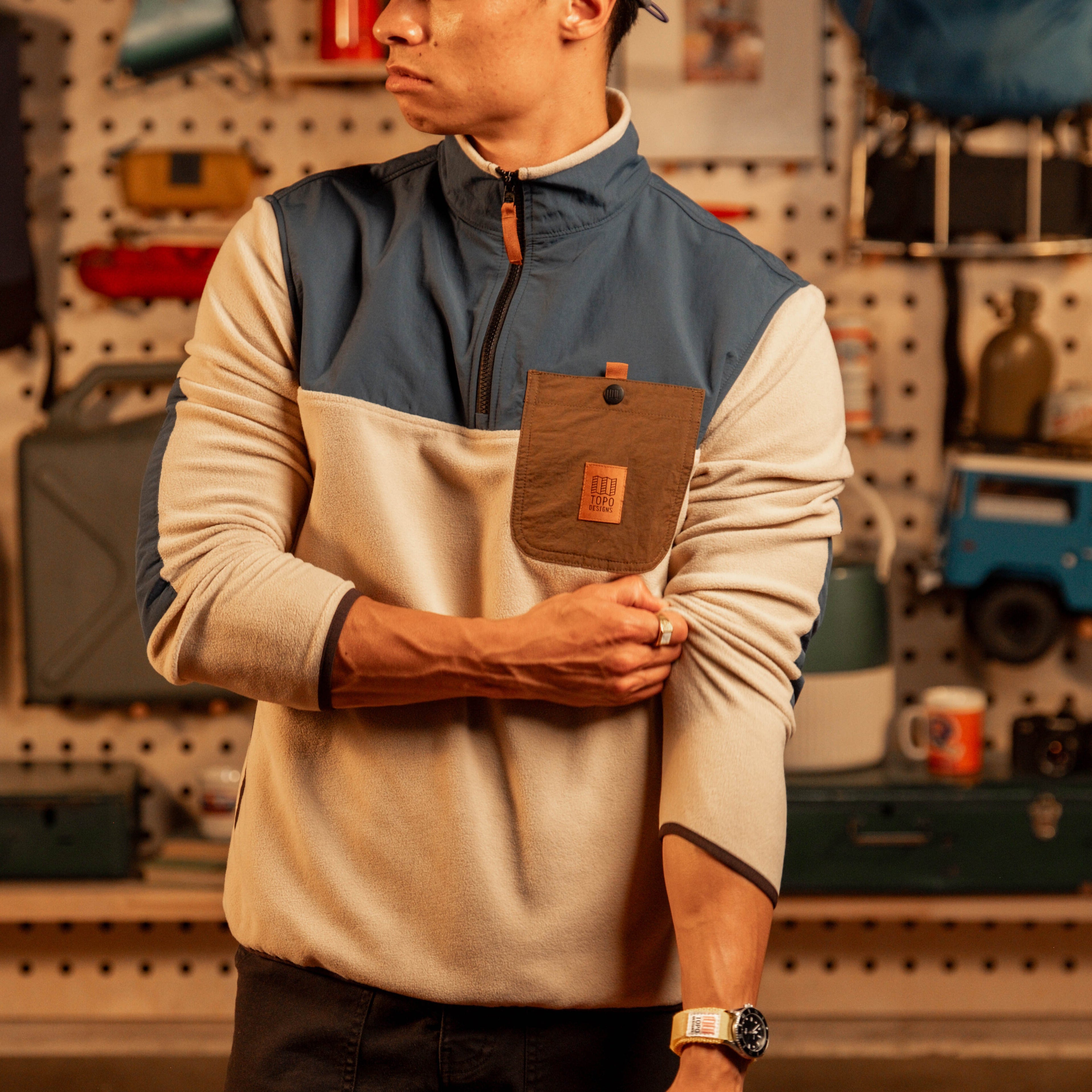 Vista 1/4 Zip Lightweight Fleece - Men's - Final Sale